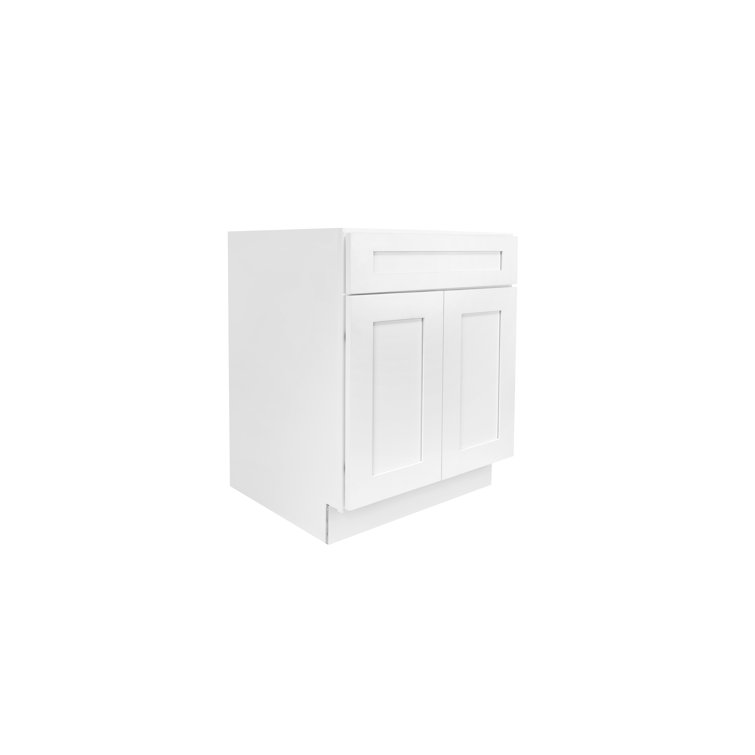 27'' Single Bathroom Vanity Base Only in White Wayfair